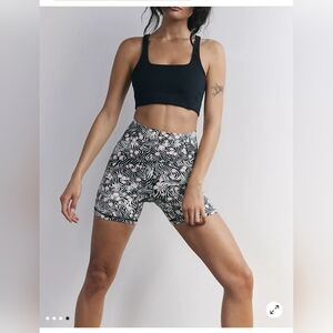 NWT FP Movement Never Better Printed Bike Shorts